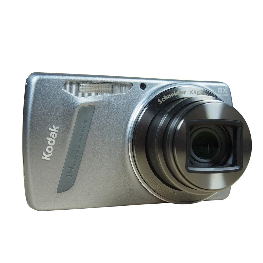 Kodak EasyShare M580 14.0MP Digital Camera‎ Bundle Gray W/Charger + Battery EUC